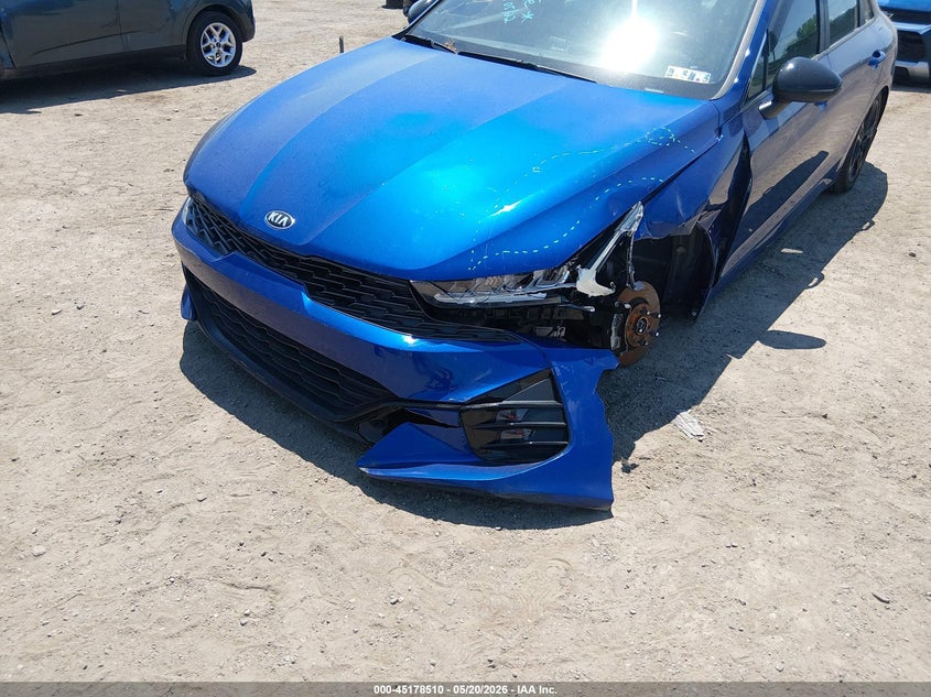 2021 Kia K5 VIN 5XXG64J20MG008513 IAAI salvage auction — RIGHT FRONT, Salvage (Pennsylvania), sold $3,575 on 2026-07-24 (photo 6)