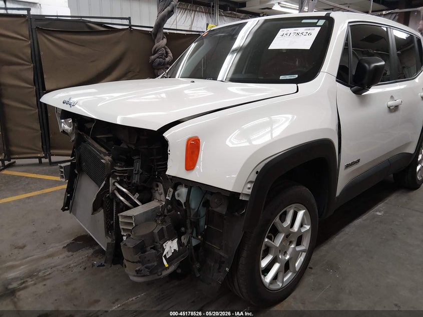 2023 Jeep Renegade VIN ZACNJDB11PPP13054 IAAI salvage auction — FRONT END, Salvage (Arizona), sold $225 on 2026-07-28 (photo 6)