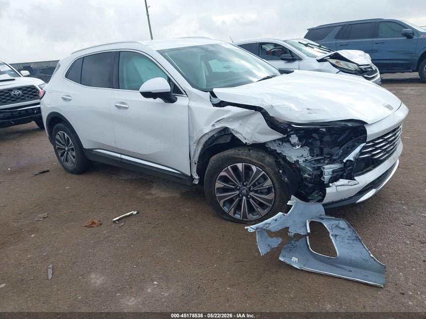 2024 Buick Envision VIN LRBFZME41RD052647 IAAI salvage auction — FRONT END, Salvage (Texas), sold $5,150 on 2026-07-14 (photo 1)