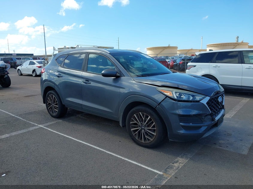 2019 Hyundai Tucson VIN KM8J33AL0KU972162 IAAI salvage auction — FRONT END, Bill Of Sale (Hawaii), sold $825 on 2026-07-14 (photo 1)