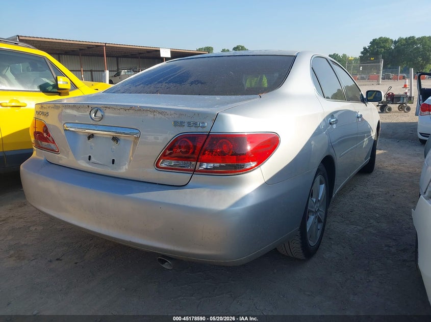2005 Lexus Es 330 VIN JTHBA30G055074032 IAAI salvage auction — NORMAL WEAR, Salvage (Texas), sold $700 on 2026-07-15 (photo 4)