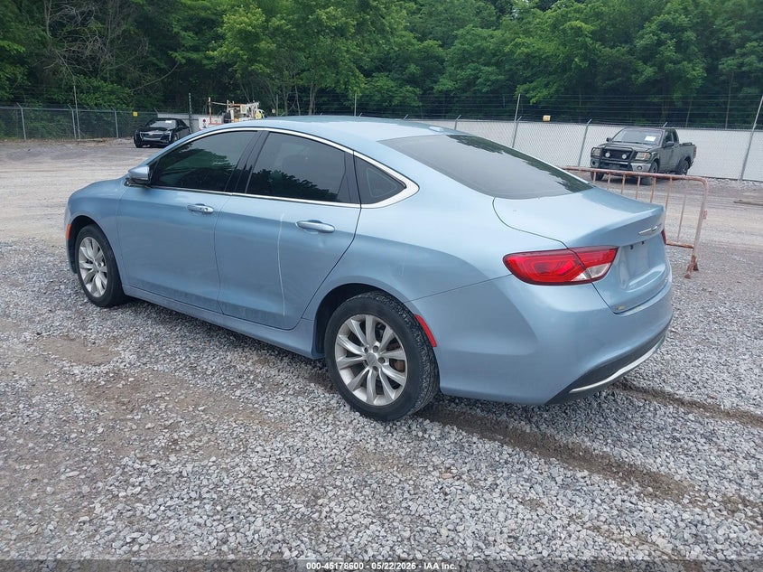 2015 Chrysler 200 VIN 1C3CCCCB2FN612672 IAAI salvage auction — NORMAL WEAR, Repossessed (Missouri), sold $275 on 2026-07-09 (photo 3)