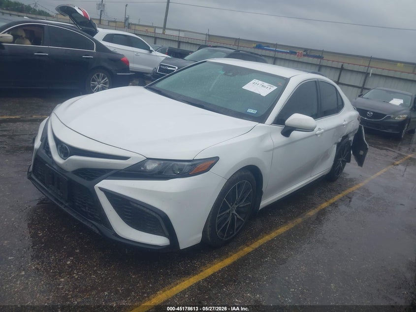 2023 Toyota Camry VIN 4T1G11AK9PU817869 IAAI salvage auction — LEFT REAR, Salvage Title, sold $8,100 on 2026-07-22 (photo 2)