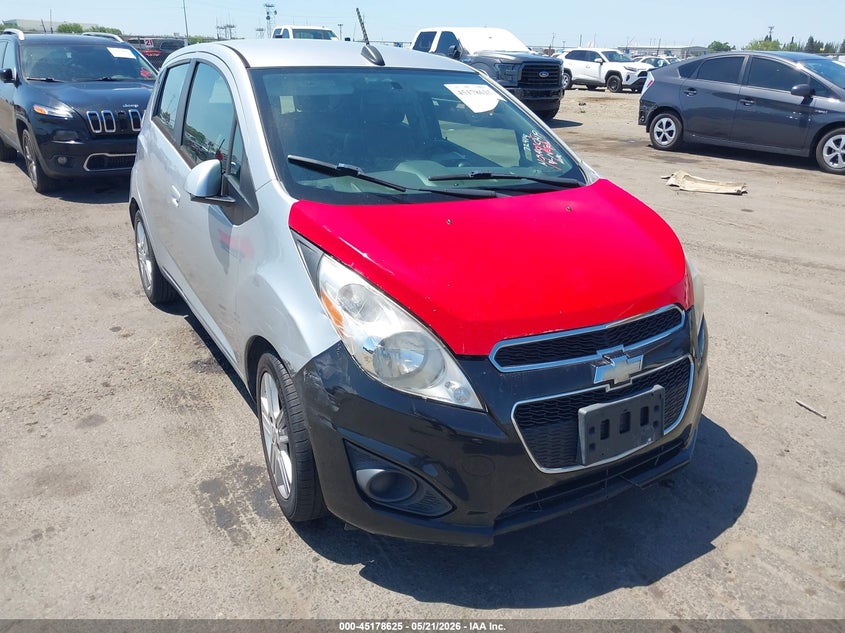 2015 Chevrolet Spark VIN KL8CD6S99FC719599 IAAI salvage auction — LEFT FRONT, Salvage (California), sold $450 on 2026-07-15 (photo 1)