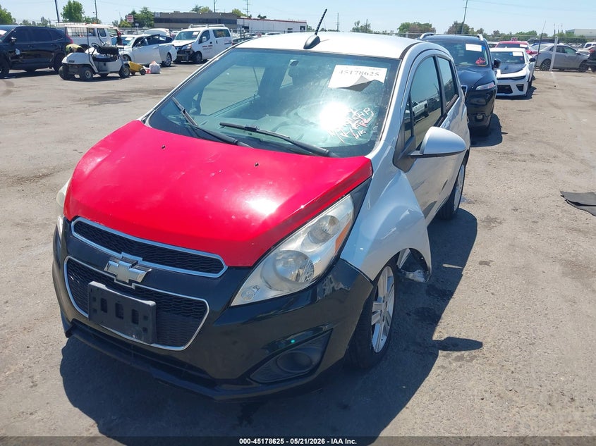 2015 Chevrolet Spark VIN KL8CD6S99FC719599 IAAI salvage auction — LEFT FRONT, Salvage (California), sold $450 on 2026-07-15 (photo 2)