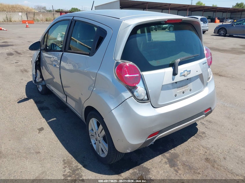 2015 Chevrolet Spark VIN KL8CD6S99FC719599 IAAI salvage auction — LEFT FRONT, Salvage (California), sold $450 on 2026-07-15 (photo 3)