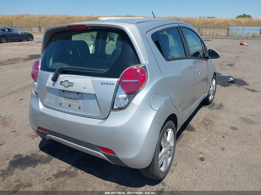 2015 Chevrolet Spark VIN KL8CD6S99FC719599 IAAI salvage auction — LEFT FRONT, Salvage (California), sold $450 on 2026-07-15 (photo 4)