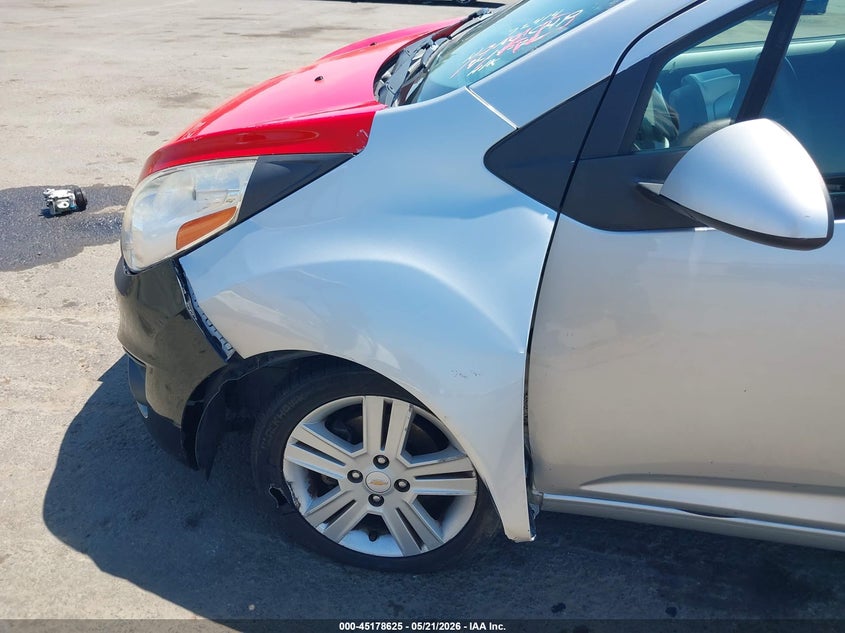 2015 Chevrolet Spark VIN KL8CD6S99FC719599 IAAI salvage auction — LEFT FRONT, Salvage (California), sold $450 on 2026-07-15 (photo 6)