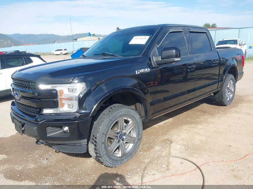 2019 Ford F-150 VIN 1FTEW1E42KFC20035 IAAI salvage auction — SIDE, Salvage Title, sold $20,000 on 2026-07-22 (photo 2)