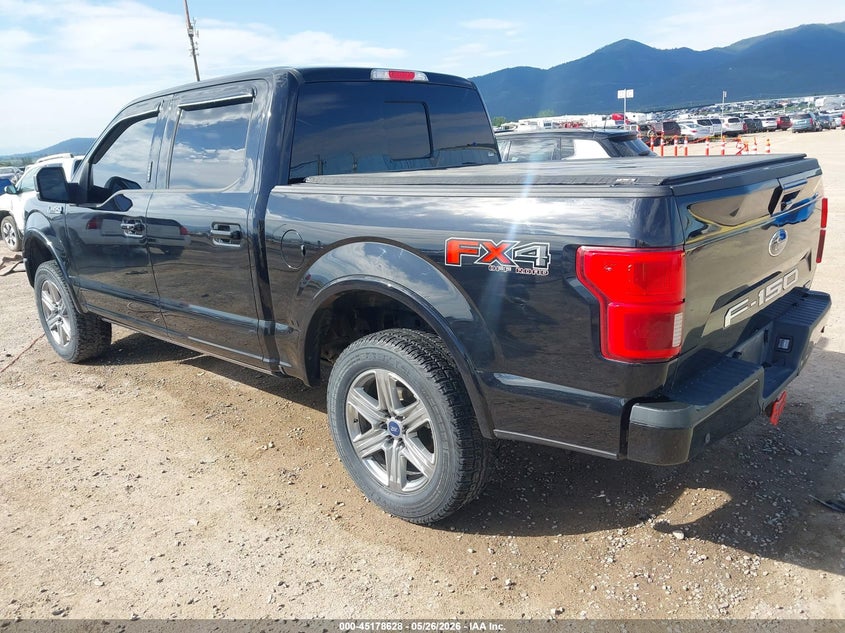 2019 Ford F-150 VIN 1FTEW1E42KFC20035 IAAI salvage auction — SIDE, Salvage Title, sold $20,000 on 2026-07-22 (photo 3)