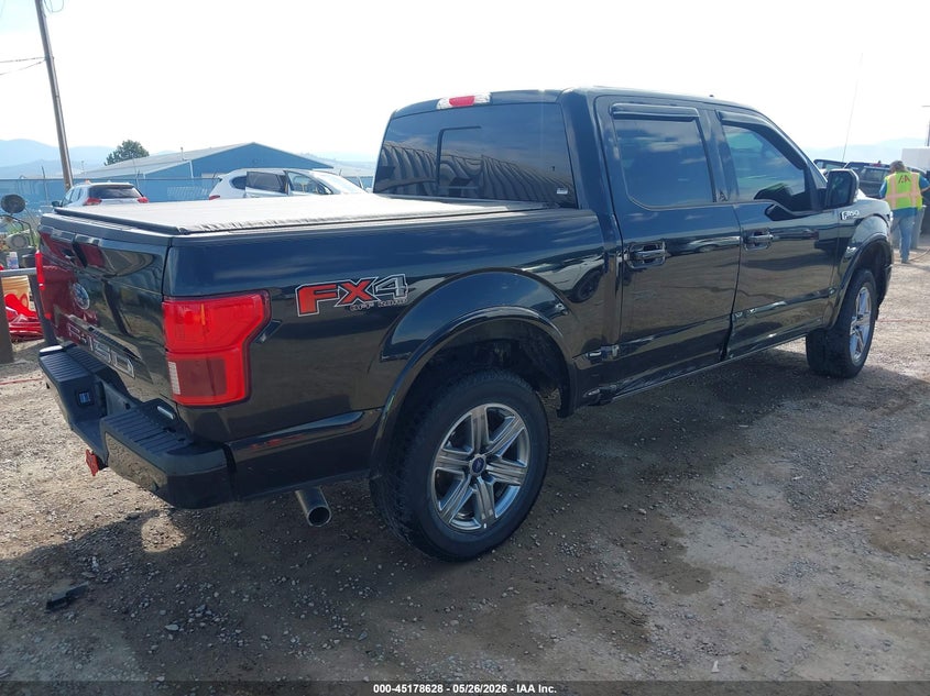 2019 Ford F-150 VIN 1FTEW1E42KFC20035 IAAI salvage auction — SIDE, Salvage Title, sold $20,000 on 2026-07-22 (photo 4)