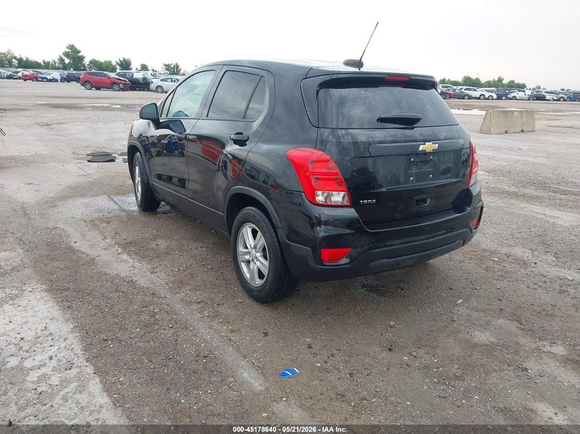 2020 Chevrolet Trax VIN KL7CJKSB8LB057623 IAAI salvage auction — RIGHT SIDE, Salvage (Texas), sold $2,450 on 2026-07-15 (photo 3)