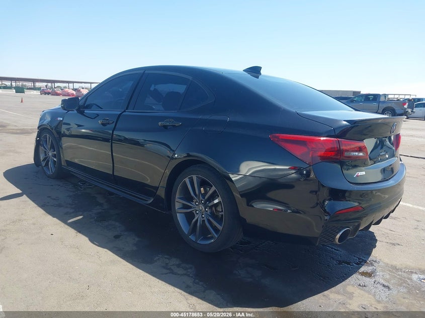 2018 Acura Tlx VIN 19UUB2F61JA007815 IAAI salvage auction — LEFT FRONT, Salvage (Arizona), sold $4,950 on 2026-07-25 (photo 3)