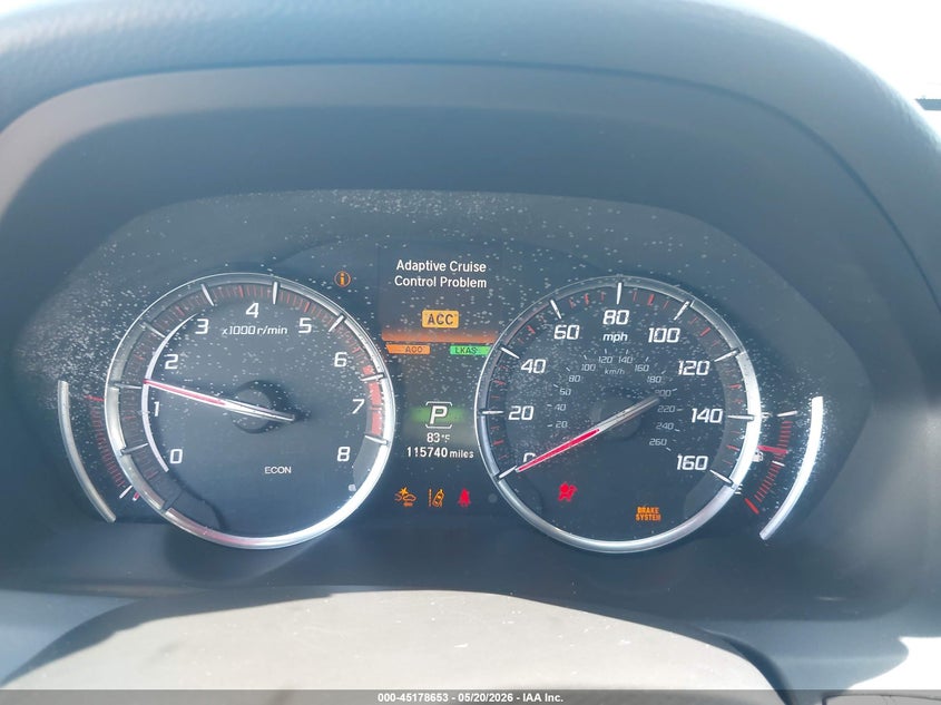 2018 Acura Tlx VIN 19UUB2F61JA007815 IAAI salvage auction — LEFT FRONT, Salvage (Arizona), sold $6,500 on 2026-07-28 (photo 7)