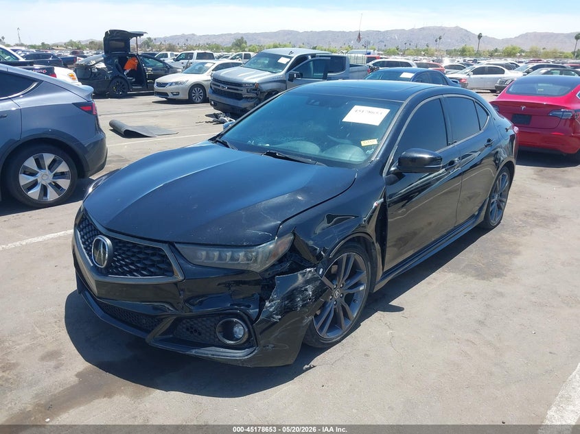 2018 Acura Tlx VIN 19UUB2F61JA007815 IAAI salvage auction — LEFT FRONT, Salvage (Arizona), sold $4,950 on 2026-07-25 (photo 6)