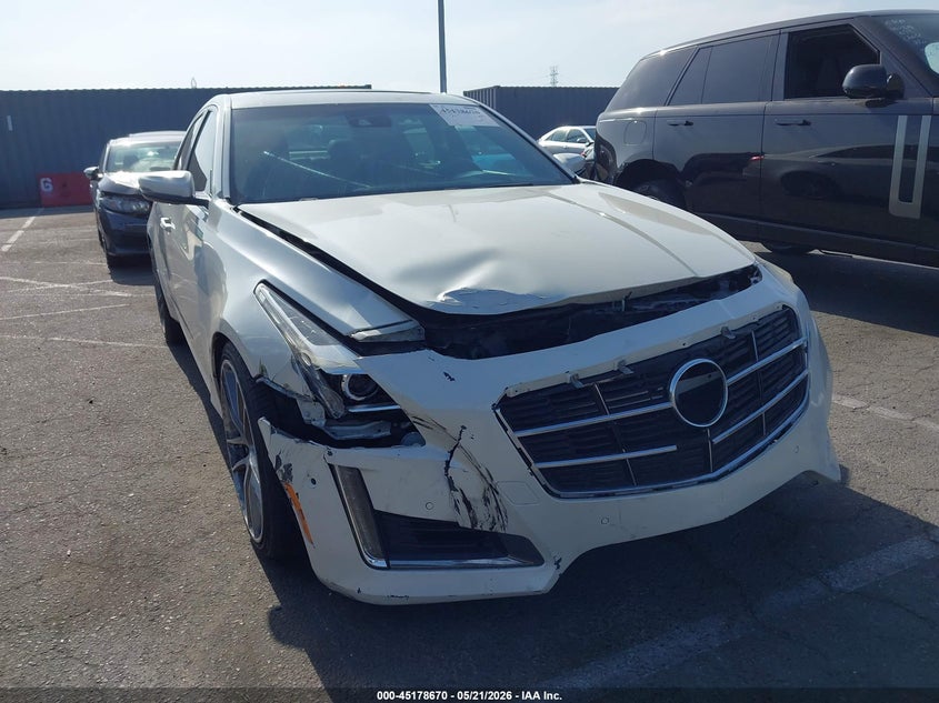2014 Cadillac Cts VIN 1G6AV5S87E0163180 IAAI salvage auction — NORMAL WEAR, Salvage (California), sold $600 on 2026-07-09 (photo 1)
