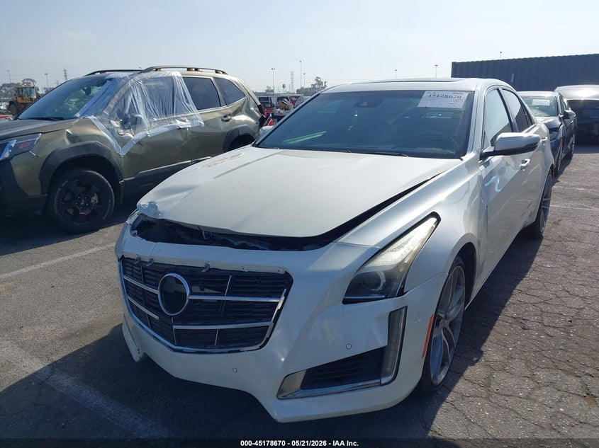 2014 Cadillac Cts VIN 1G6AV5S87E0163180 IAAI salvage auction — NORMAL WEAR, Salvage (California), sold $600 on 2026-07-09 (photo 2)