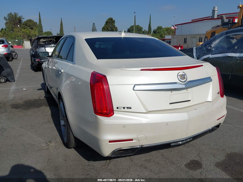 2014 Cadillac Cts VIN 1G6AV5S87E0163180 IAAI salvage auction — NORMAL WEAR, Salvage (California), sold $600 on 2026-07-09 (photo 3)