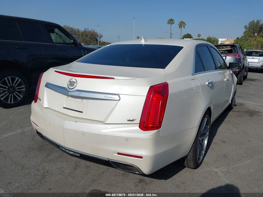2014 Cadillac Cts VIN 1G6AV5S87E0163180 IAAI salvage auction — NORMAL WEAR, Salvage (California), sold $600 on 2026-07-09 (photo 4)