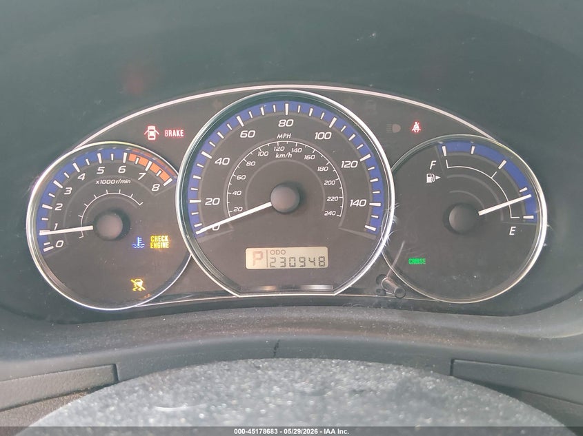 2010 Subaru Forester VIN JF2SH6CC4AH742335 IAAI salvage auction — NORMAL WEAR, Clear (Minnesota), sold $250 on 2026-07-29 (photo 7)