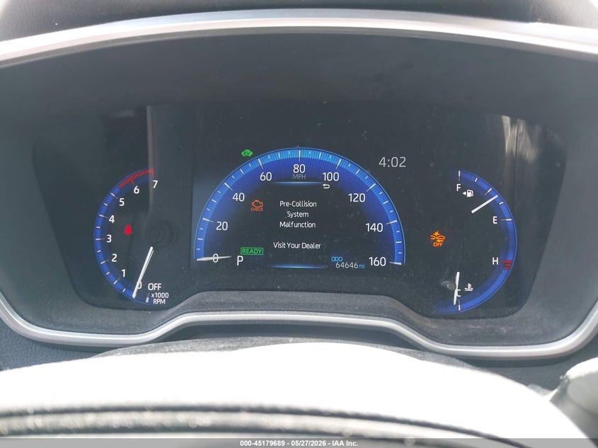 2022 Toyota Corolla VIN JTDEAMDE4NJ040177 IAAI salvage auction — FRONT & REAR, Salvage Title, sold $5,500 on 2026-07-17 (photo 7)