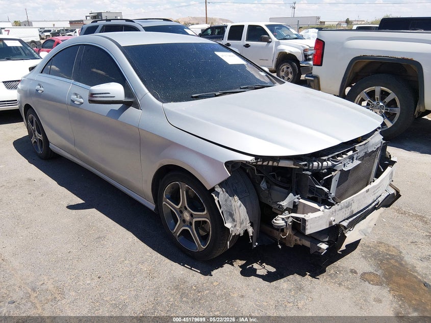 2014 Mercedes-benz VIN WDDSJ4EB1EN113169 IAAI salvage auction — FRONT & REAR, Salvage (Texas), sold $825 on 2026-07-22 (photo 1)