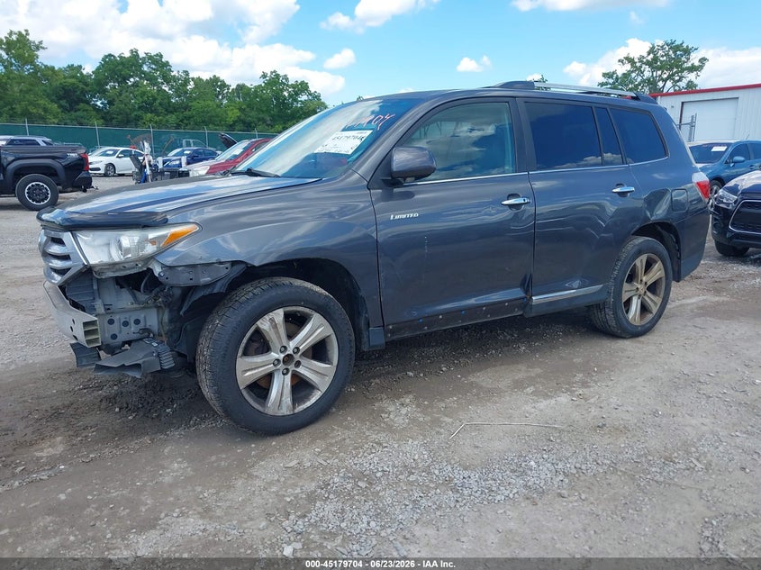 2012 Toyota Highlander VIN 5TDDK3EH7CS145274 IAAI salvage auction — NORMAL WEAR, Salvage Title, sold $1,350 on 2026-07-29 (photo 2)