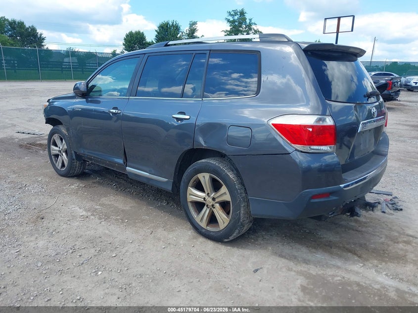 2012 Toyota Highlander VIN 5TDDK3EH7CS145274 IAAI salvage auction — NORMAL WEAR, Salvage Title, sold $1,350 on 2026-07-29 (photo 3)