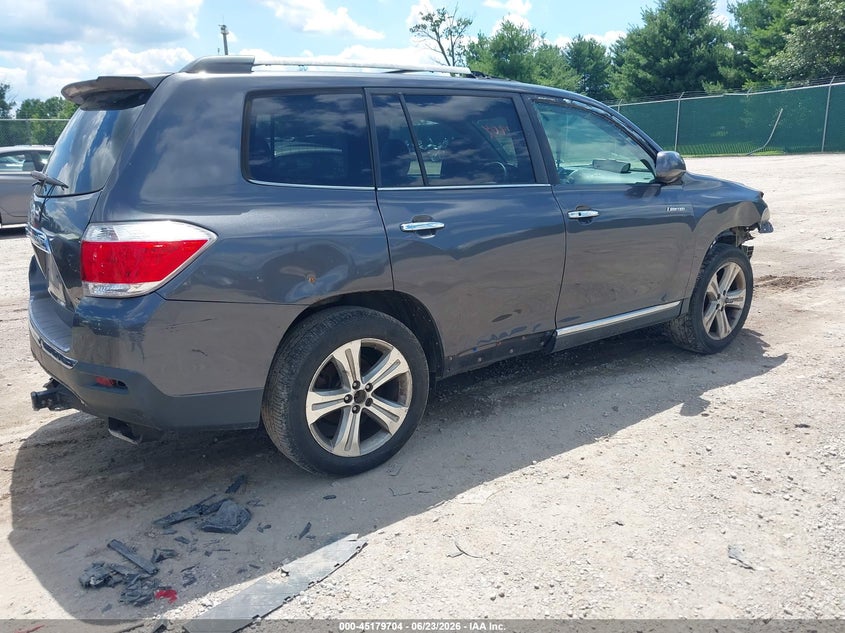 2012 Toyota Highlander VIN 5TDDK3EH7CS145274 IAAI salvage auction — NORMAL WEAR, Salvage Title, sold $1,350 on 2026-07-29 (photo 4)