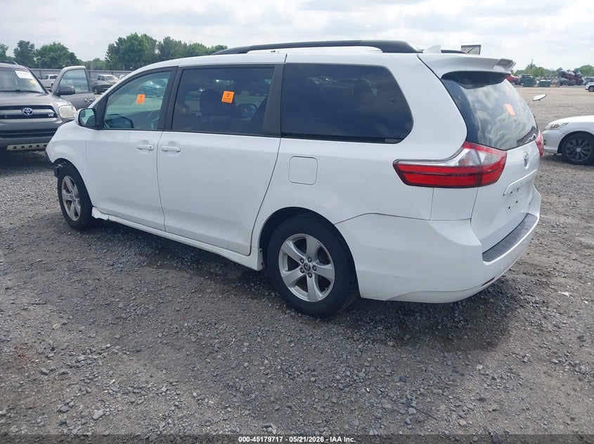 2020 Toyota Sienna VIN 5TDKZ3DC4LS068145 IAAI salvage auction — FRONT END, Salvage (Arkansas), sold $7,700 on 2026-07-15 (photo 3)