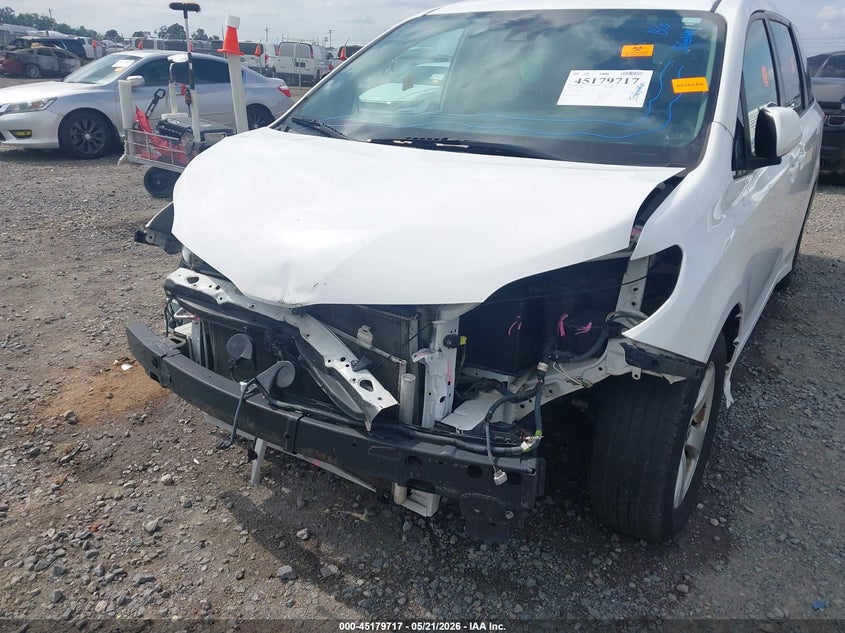 2020 Toyota Sienna VIN 5TDKZ3DC4LS068145 IAAI salvage auction — FRONT END, Salvage (Arkansas), sold $7,700 on 2026-07-15 (photo 6)