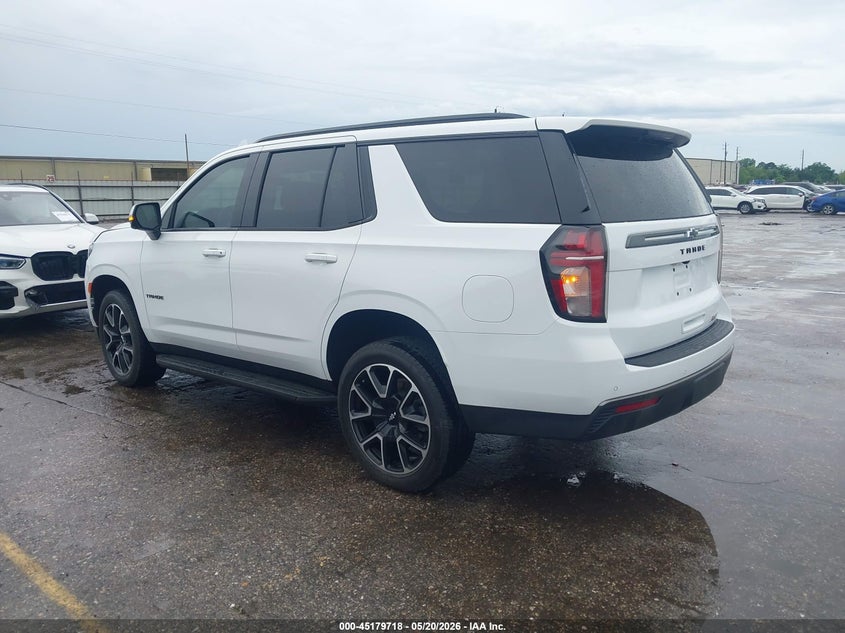 2021 Chevrolet Tahoe VIN 1GNSCRKD6MR306181 IAAI salvage auction — THEFT, Original (Texas), sold $27,500 on 2026-07-29 (photo 3)