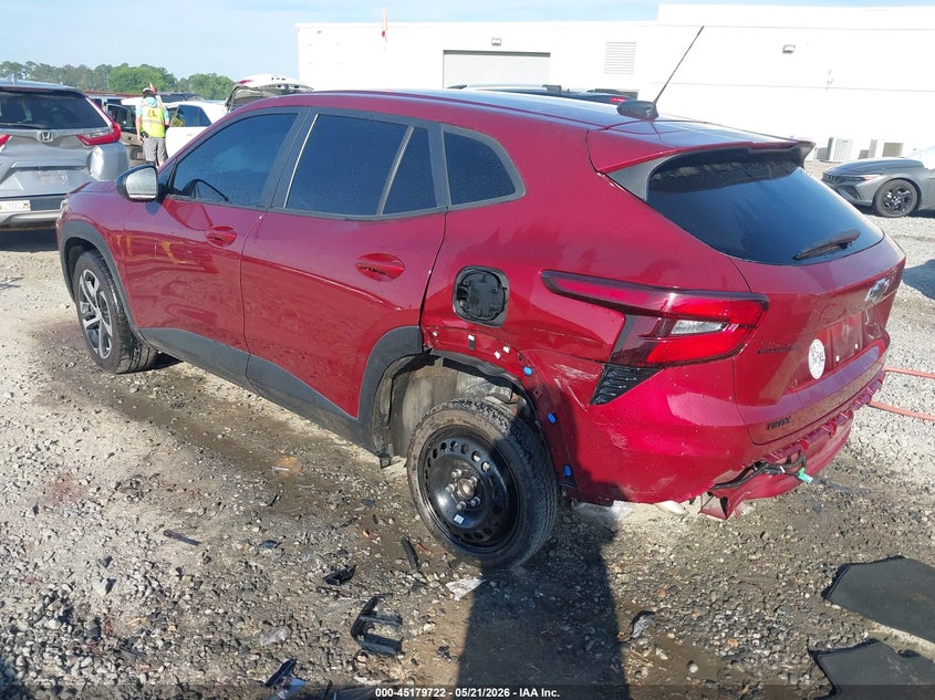 2024 Chevrolet Trax VIN KL77LGE2XRC013548 IAAI salvage auction — REAR END, Certificate Of Destruction (Florida), sold $3,650 on 2026-07-20 (photo 3)