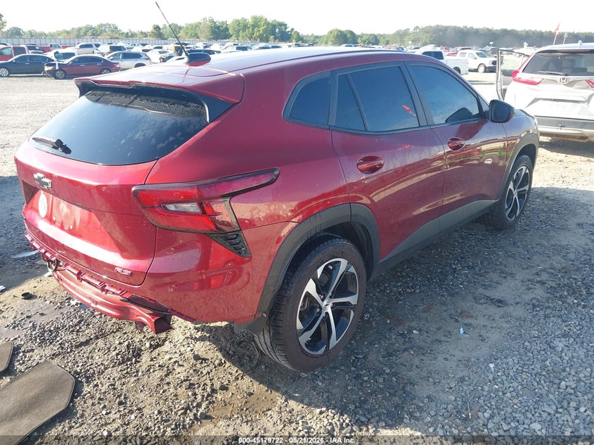 2024 Chevrolet Trax VIN KL77LGE2XRC013548 IAAI salvage auction — REAR END, Certificate Of Destruction (Florida), sold $3,650 on 2026-07-20 (photo 4)