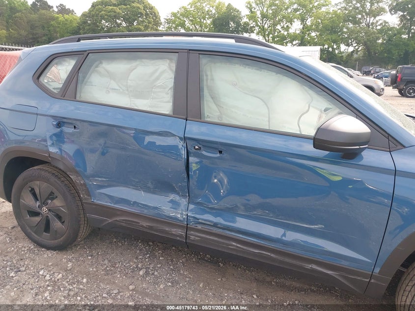 2026 Volkswagen Taos VIN 3VV5C7B25TM065885 IAAI salvage auction — RIGHT SIDE, Salvage (Georgia), sold $7,600 on 2026-09-11 (photo 6)