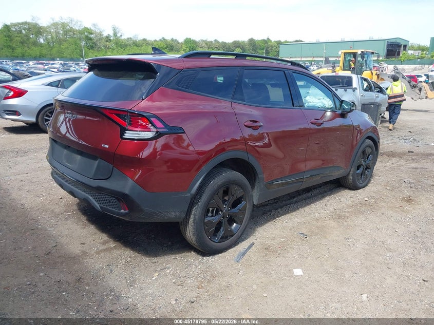 2025 Kia Sportage VIN 5XYK6CDF5SG265291 IAAI salvage auction — FRONT END, Mv-907A (New York), sold $9,700 on 2026-08-25 (photo 4)