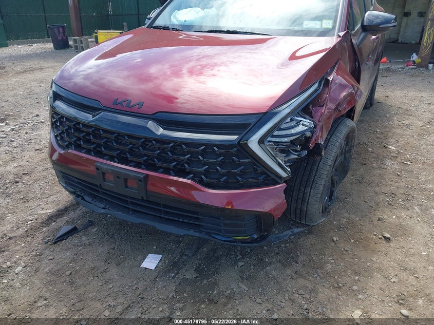 2025 Kia Sportage VIN 5XYK6CDF5SG265291 IAAI salvage auction — FRONT END, Mv-907A (New York), sold $9,700 on 2026-08-25 (photo 6)