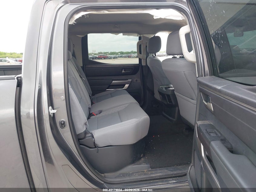 2023 Toyota Tundra VIN 5TFLA5DBXPX096630 IAAI salvage auction — LEFT SIDE, Wait Title, sold $14,100 on 2026-08-31 (photo 8)