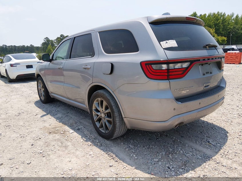 2017 Dodge Durango VIN 1C4RDHDG8HC666485 IAAI salvage auction — FRONT END, Salvage (North Carolina), sold $1,600 on 2026-09-10 (photo 3)