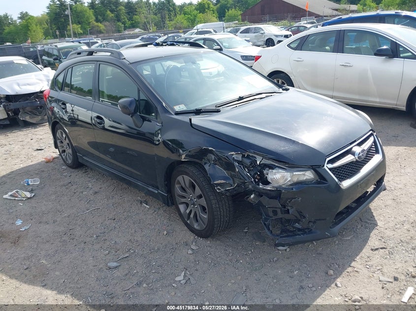 2015 Subaru Impreza VIN JF1GPAT65F8326506 IAAI salvage auction — RIGHT FRONT, Salvage (Massachusetts), sold $400 on 2026-07-31 (photo 1)