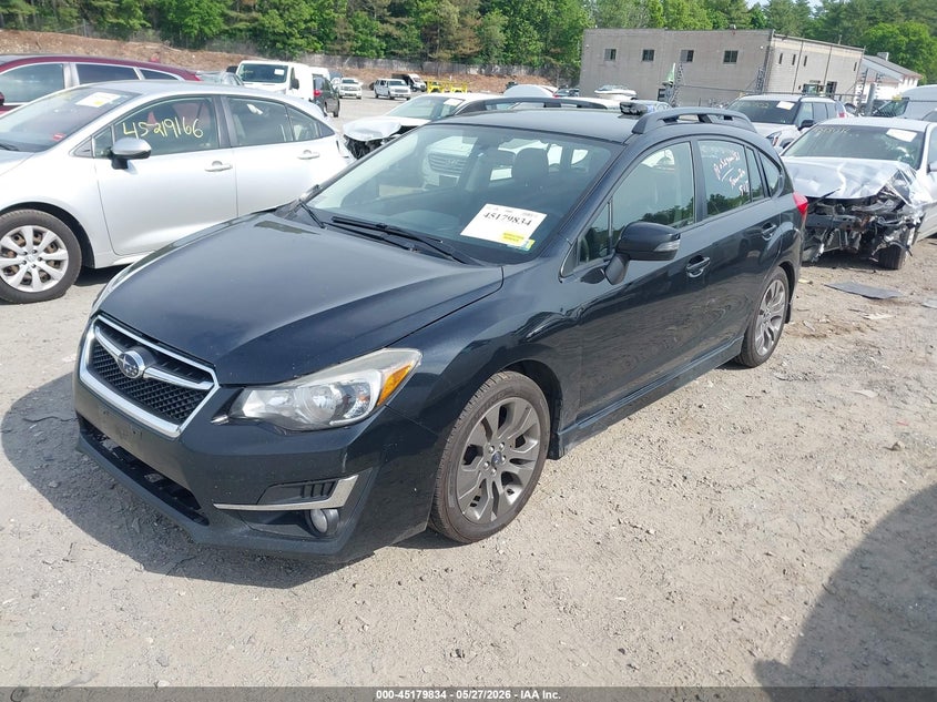 2015 Subaru Impreza VIN JF1GPAT65F8326506 IAAI salvage auction — RIGHT FRONT, Salvage (Massachusetts), sold $400 on 2026-07-31 (photo 2)