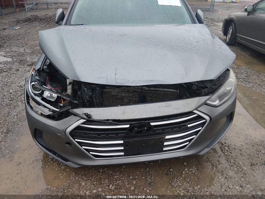 2017 Hyundai Elantra VIN KMHD74LF7HU110550 IAAI salvage auction — FRONT END, Salvage (Kentucky), sold $950 on 2026-07-20 (photo 6)