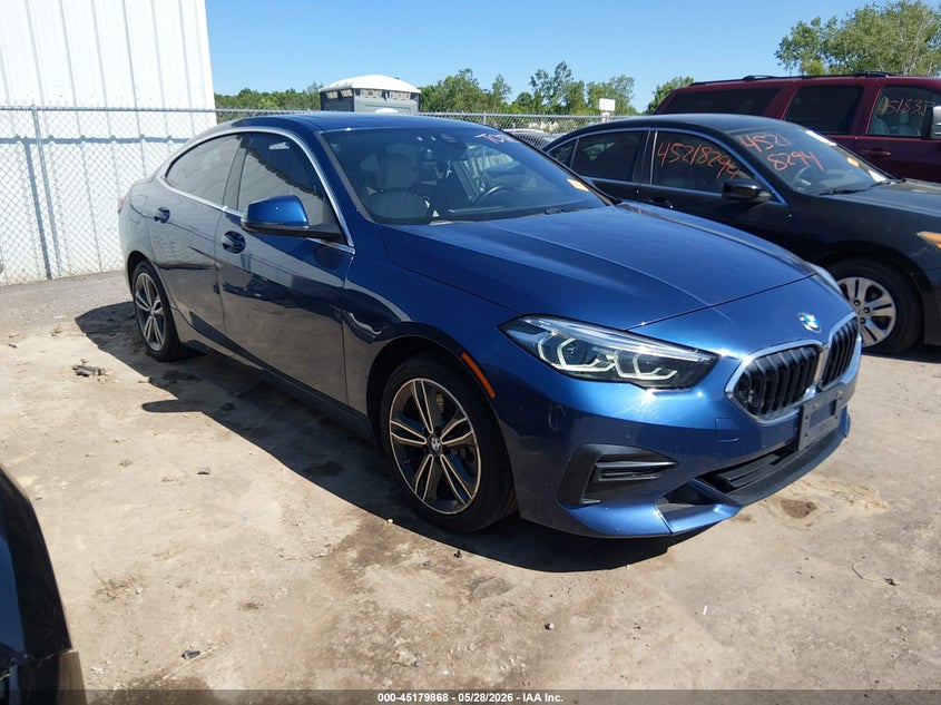 2023 BMW 2er VIN WBA73AK01P7N03141 IAAI salvage auction — HAIL, Salvage Title, sold $8,800 on 2026-08-01 (photo 1)