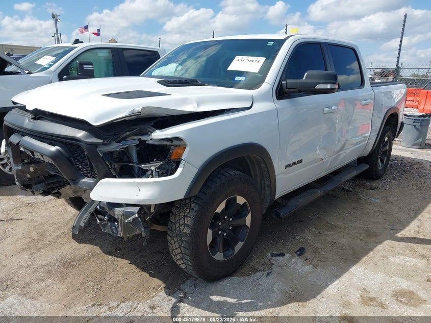 2020 Ram 1500 VIN 1C6SRFLT2LN137818 IAAI salvage auction — FRONT END, Salvage (Texas), sold $9,200 on 2026-07-29 (photo 2)