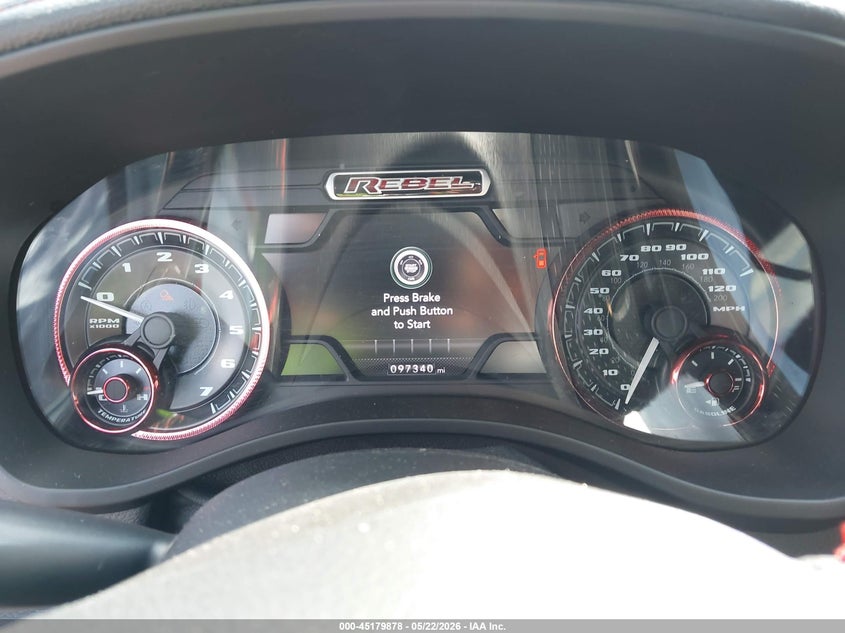 2020 Ram 1500 VIN 1C6SRFLT2LN137818 IAAI salvage auction — FRONT END, Salvage (Texas), sold $9,200 on 2026-07-29 (photo 7)
