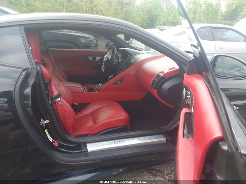2015 Jaguar F-type VIN SAJWA6BU9F8K18427 IAAI salvage auction — FRONT END, Salvage (Ohio), sold $2,100 on 2026-07-14 (photo 5)