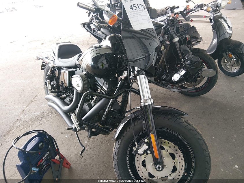 2014 Harley-davidson Fat bob VIN 1HD1GYM19EC326014 IAAI salvage auction — FRONT END, Salvage (Minnesota), sold $2,700 on 2026-07-28 (photo 1)
