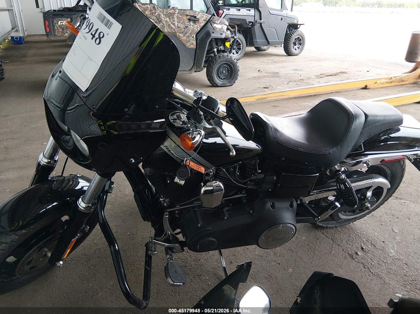 2014 Harley-davidson Fat bob VIN 1HD1GYM19EC326014 IAAI salvage auction — FRONT END, Salvage (Minnesota), sold $2,700 on 2026-07-28 (photo 9)