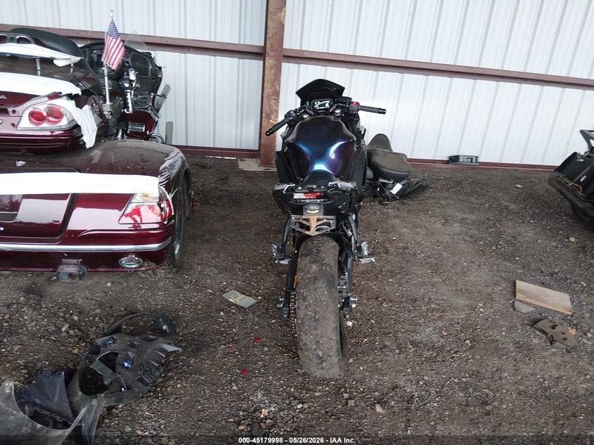 2024 Kawasaki Ninja VIN ML5EXEP12RDAC6594 IAAI salvage auction — REAR END, Salvage (Tennessee), sold $1,150 on 2026-07-29 (photo 6)
