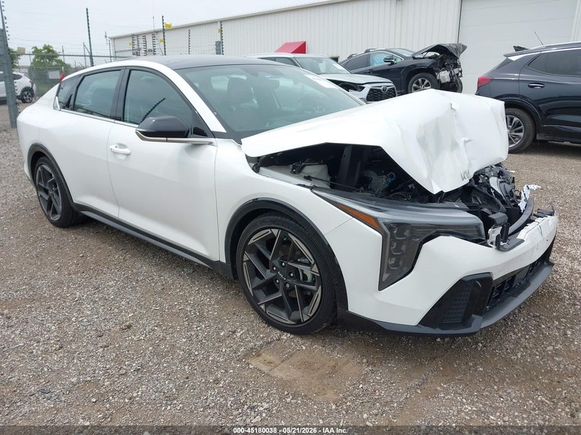 2025 Kia K4 VIN 3KPFW4DE0SE068671 IAAI salvage auction — FRONT END, Salvage (Illinois), sold $7,400 on 2026-07-24 (photo 1)